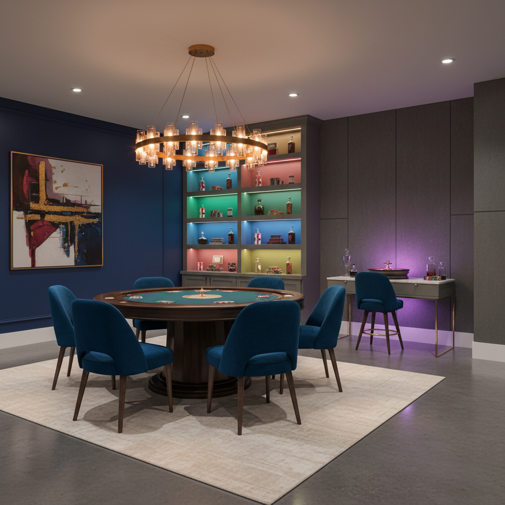 Designing the Ultimate Home Casino: How Color Psychology Can Elevate Your Game Room