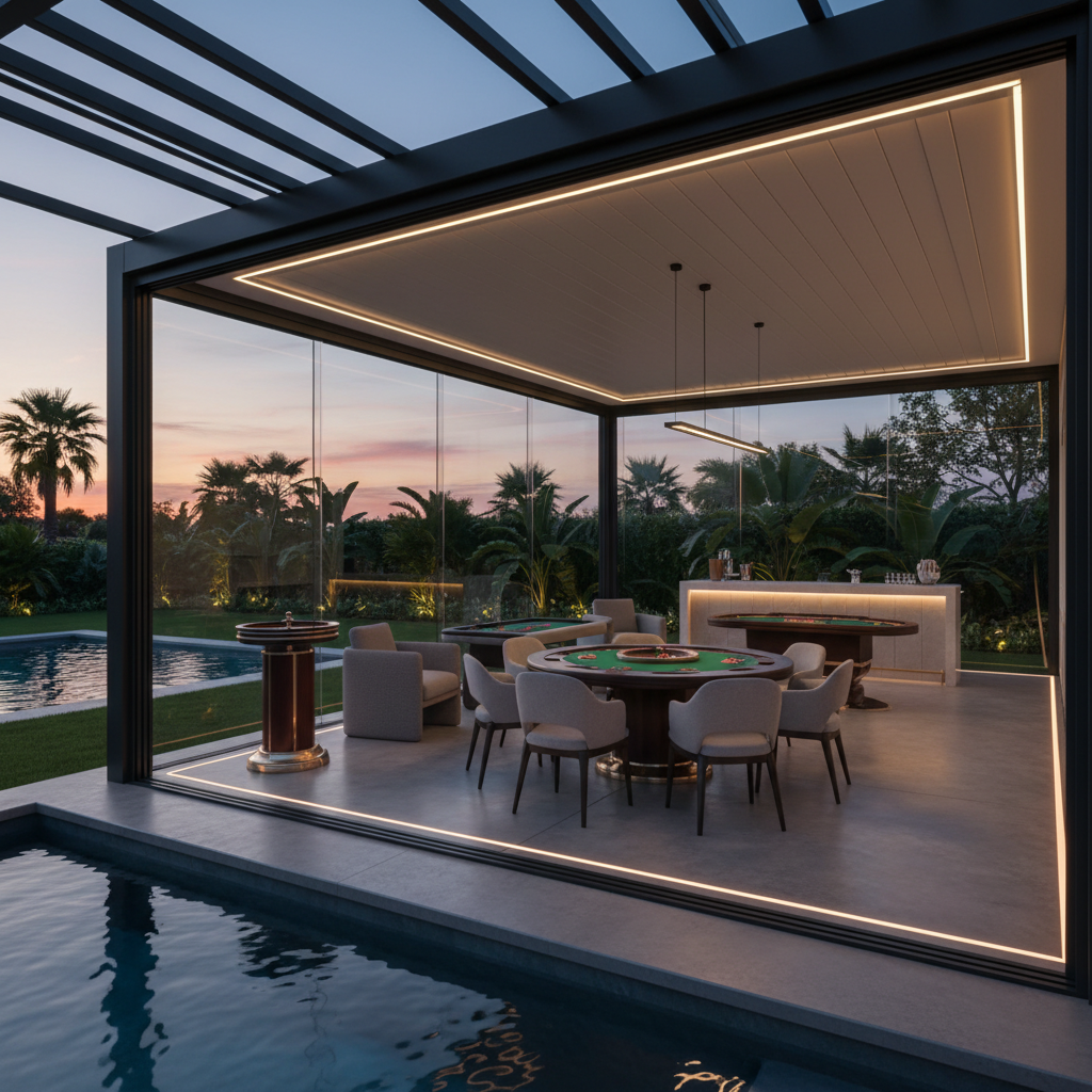 Building the Ultimate Backyard Casino Room: Creating Your Own Private Gaming Oasis